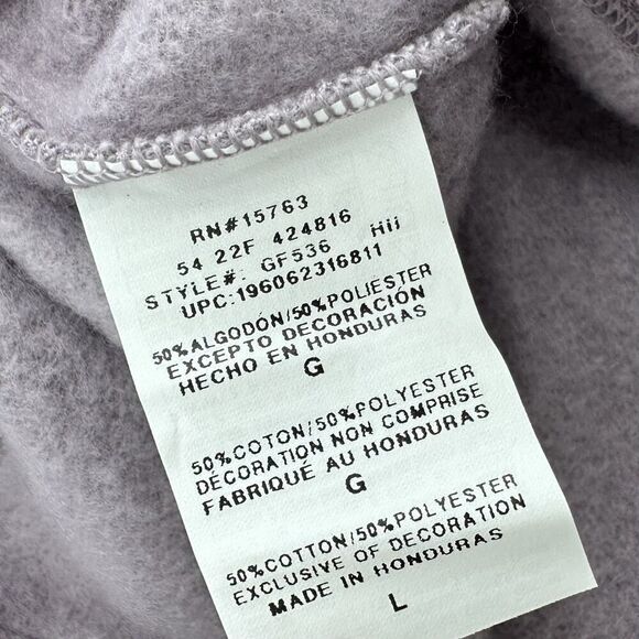 Champion Athletics Hoodie Old English Logo Felted Spellout Purple Size Large - Picture 7 of 9